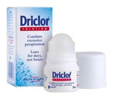 Driclor Terleme Karşıtı Pudrasız Ter Önleyici Roll-On Kadın Deodorant 20 ml