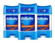 Gillette Sport Triumph Pudrasız Ter Önleyici Antiperspirant Jel-Stick Erkek Deodorant 3x70 ml