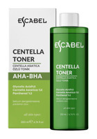 Escabel Tüm Ciltler İçin AHA/BHA Yeşil Çay Gözenek Sıkılaştırıcı Yüz Temizleyici Tonik 200 ml