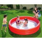 Bestway 15655 3 Boğum Yuvarlak 25x122 cm Şişme Havuz Kırmızı