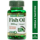 Nature's Bounty Omega 3 Balık Yağı Jel 1000 mg 50 Adet