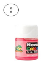 Nova Color Nc-112 Pembe 12x150 ml Guaj Boya Seti
