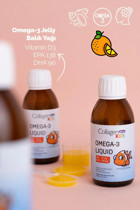 Collagen Kids Portakal Aromalı Omega 3 Balık Yağı Şurup 150 ml