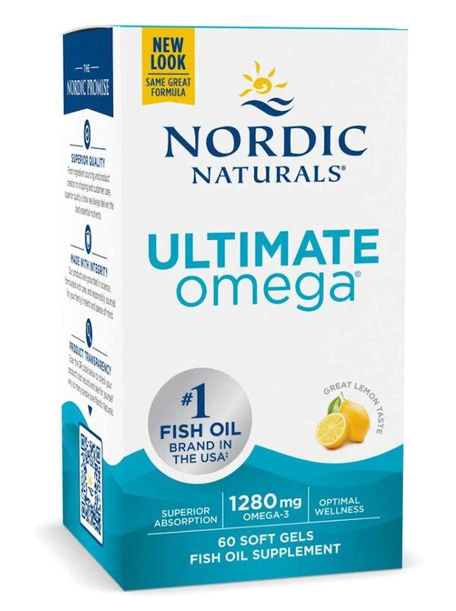 Nordic Ultimate Omega Omega 3 Balık Yağı Kapsül 1280 mg 60 Adet