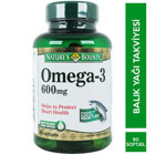 Nature's Bounty Omega 3 Kapsül 600 mg 90 Adet