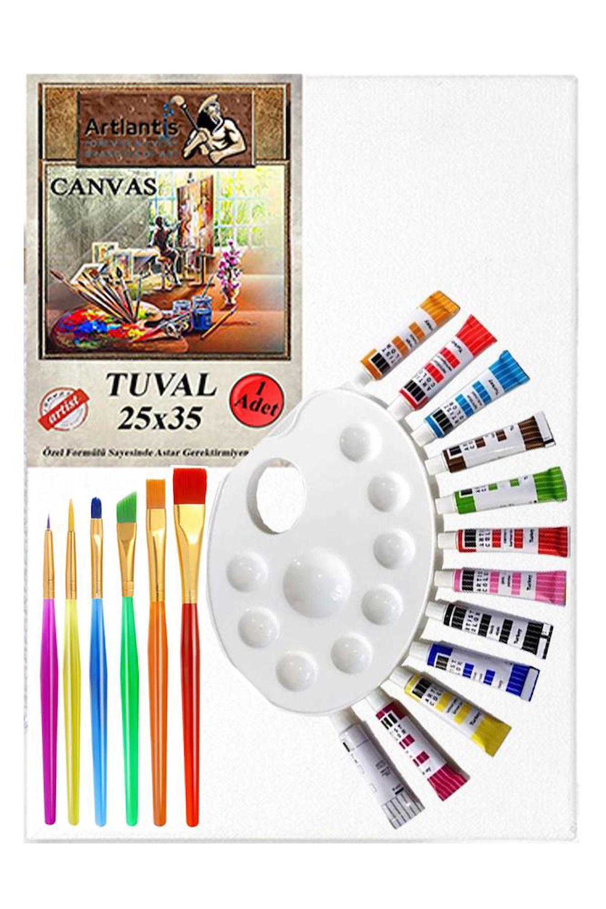 Artlantis Tüp Çok Renkli 12x9 ml Guaj Boya Seti