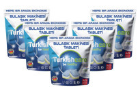Turkishcare Premium Ekonomik Tablet Bulaşık Makinesi Deterjanı 5x40 Adet