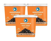 Marmarabirlik Tuzlu Salamura Yağlı Siyah Zeytin Kutu 1.2 kg