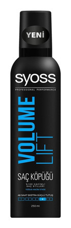 Syoss Volume Lift Normal Saçlar İçin Hacim Veren Saç Köpüğü 250 ml