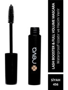Reva Lash Booster & Full Volume 456 Lifting Etkili Suya Dayanıklı Siyah Maskara