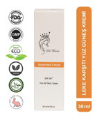Del Monaco Full Light 50 Faktör Tüm Ciltler İçin Leke Karşıtı Aydınlatıcı Yağsız Yüz Güneş Kremi 30 ml