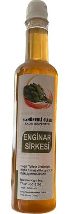 Hünerli Eller Kadın Kooperatifi Enginar Sirkesi 750 ml