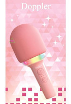 Doppler Rainbow Kablosuz Pembe El Mikrofon