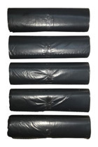 Eymarmarket Büyük Boy 65x80 cm Çöp Poşeti 50 Adet Siyah