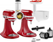 Kitchenaid 5KSM2FPPC Doğrayıcı Rendeli Çırpıcı 1500 W Kırmızı Mutfak Robotu