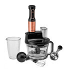 Karaca Mastermaid Prosteel Doğrayıcı Rendeli Çırpıcı 2000 W Black Copper Mutfak Robotu