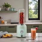 Karaca Retro Personal 600 ml Plastik Kişisel Çift Bıçaklı Mini Blender Seti Yeşil