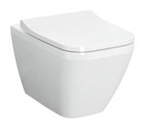 Vitra İntegra 50 cm Seramik Kanalsız Arkadan Çıkışlı Asma Klozet Beyaz
