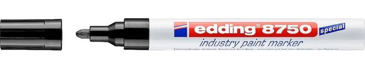Edding 8750 Tekli Standart Silinebilir Siyah Tahta Kalemi