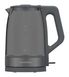 Grundig 6440 Paslanmaz Çelik 1.7 lt 2200 W Klasik Gri Kettle