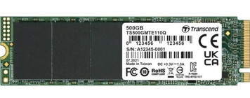 Transcend TS500GMTE110Q PCIe Gen 3x4 500 GB 2.5 inç SSD