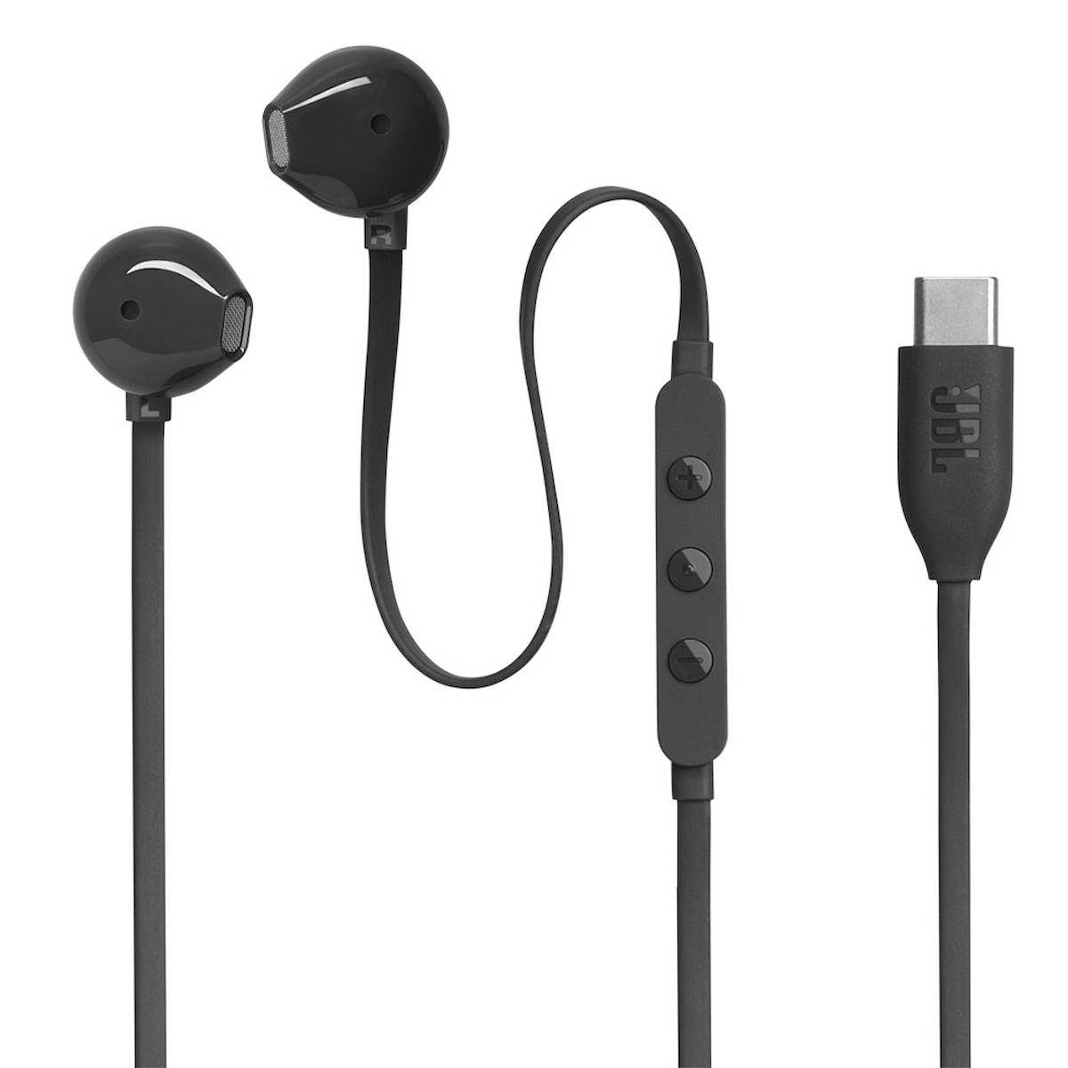 Jbl Tune 305C Silikonsuz Mikrofonlu Type C Siyah Kablolu Kulaklık