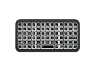 Torima M7 Türkçe Q RGB Wireless 76 Tuşlu Kablosuz Siyah Normal Klavye