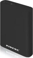 Pineng PN-554 10000 mAh Hızlı Şarj USB Çoklu Kablolu Powerbank Siyah