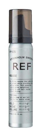 Ref Stockholm Mousse Normal Saçlar İçin Hacim Veren Şekillendirici Saç Köpüğü 75 ml