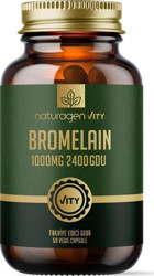 Naturagen Bromelain Aromasız Yetişkin Vitamin 60 Adet Kapsül
