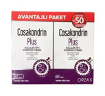 Orzax Cosakondrin Plus Aromasız Yetişkin Vitamin 2x60 Adet Tablet