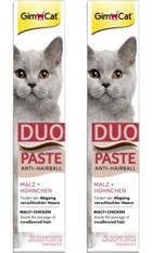 Gimcat Duo Paste Anti Hairball Multivitamin Tüy Yumağı Önleyici Yetişkin Kedi Vitamini Macun 2x50 gr