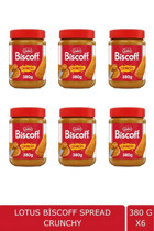 Lotus Biscoff Spread Crunchy Bisküvi Kreması 6x380 gr