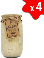 Laçoko Şekersiz Az Kavrulmuş Parçacıklı Ballı Fıstık Ezmesi 4 kg