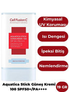 Cell Fusion C Aquatica 50 Faktör Tüm Ciltler İçin Nemlendirici Suya Dayanıklı Yüz Güneş Kremi 19 gr