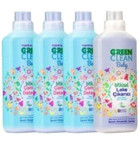 U Green Clean Baby 3x1 lt Sıvı Çamaşır Deterjan + U Green Clean Baby 1 lt Leke Çıkarıcı