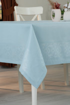 Tropikhome Polyester 150x220 cm Dikdörtgen Masa Örtüsü Mint