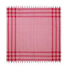 Evidea Polyester 165x165 cm Kare Masa Örtüsü Kırmızı