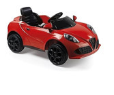 Dolu Toy Factory Sport Coupe 12 V Üstü Açık Tek Akülü Araba Kırmızı
