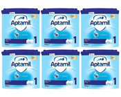 Aptamil Yenidoğan 1 Numara Bebek Sütü 6x350 gr