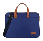 Hqgoodstore 14 inç Oxford Kumaş El-Omuz Çantası Laptop Çantası Mavi
