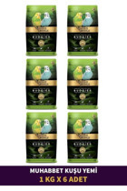 Gold Wings Budgıes Kabuklu Karışık Yetişkin Kuş Yemi 6 x 1 kg