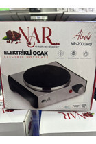 Nar Elektrikli Metal Inox Ocak