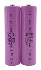 Watton 3.7 V 2200 mAh Li-ion AA / Kalem Şarjlı Pil 2'li
