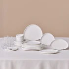 Karaca Forever Bone Miranda 26 Parça 6 Kişilik Beyaz Bone China Kahvaltı Takımı