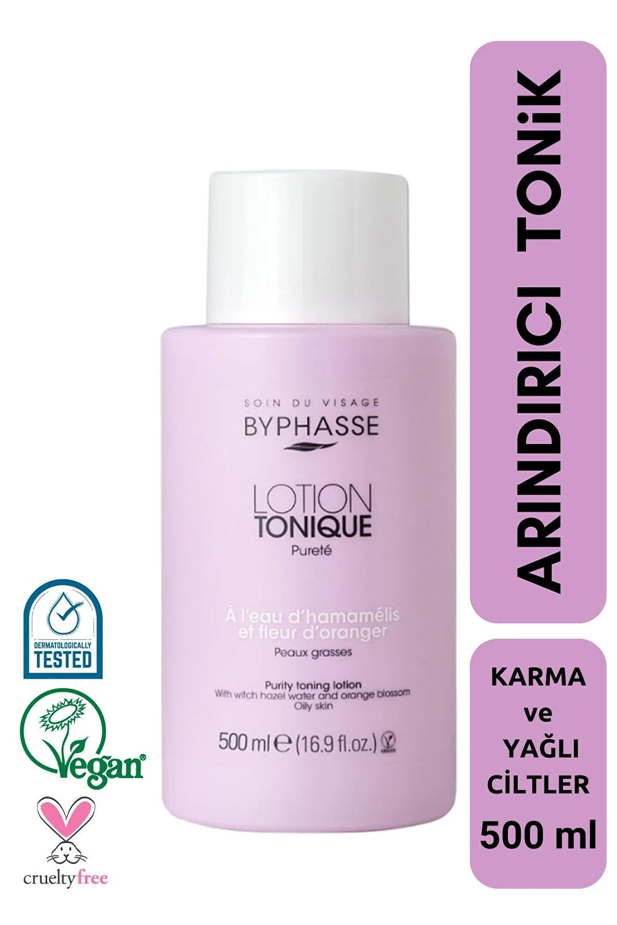 Byphasse Yağlı ve Karma Ciltler İçin Arındırıcı Losyon Tonik 500 ml