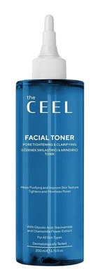 The Ceel Facial Tüm Ciltler İçin Gözenek Sıkılaştırıcı Arındırıcı Tonik 200 ml