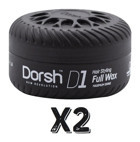 Dorsh D1 Parlak Krem Ekstra Sert Balmumu 2x150 ml Wax