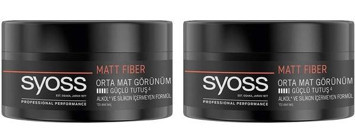 Syoss Fiber High Control Mat Krem Orta Keratinli 2x100 ml Wax