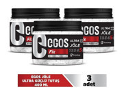 Egos Fix No:5 Islak Jel Ekstra Sert B3 Vitaminli 3x400 ml Jöle